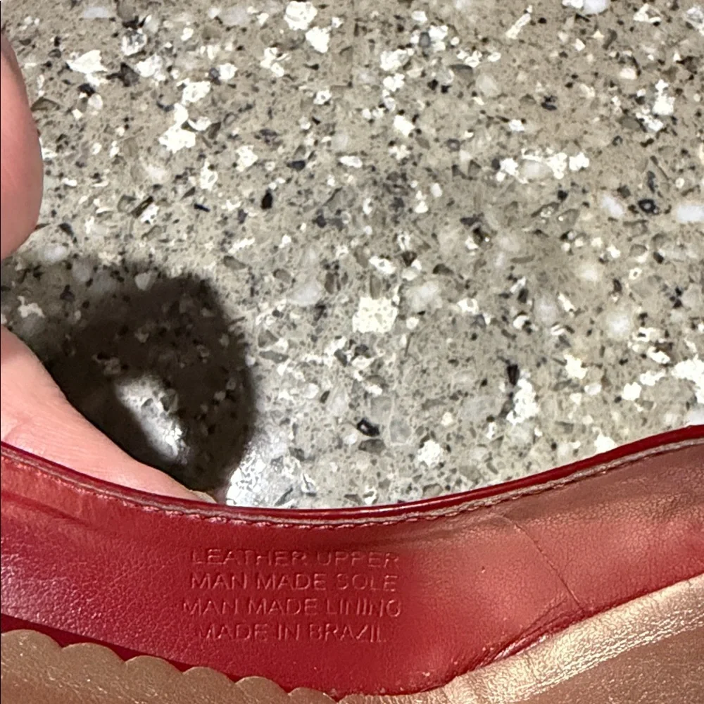 Jessica Simpson Red Patent Round Toe Heels - Picture 14 of 14